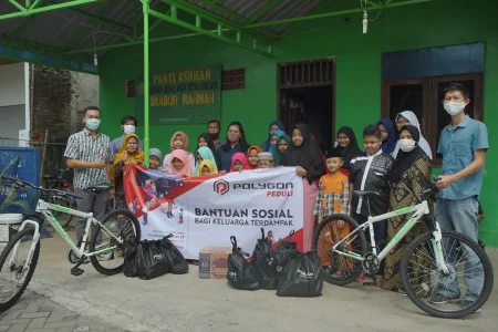 BERSAMA PEDULI COVID 19 POLYGON GROUP BERIKAN DONASI DI SEJUMLAH PANTI ASUHAN